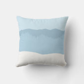 Coussin Statistiques de naissance hivernale de renne Souve (Verso)