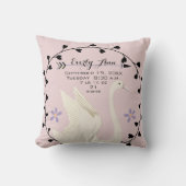 Coussin Statistiques de naissance ou dossier de naissance (Recto)
