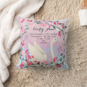 Coussin Statistiques de naissance ou dossier de naissance (Couverture)