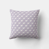 Coussin Statistiques de naissance Violet Fille Créatures M (Verso)