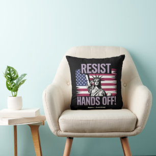 Coussin Statue de la Liberté Mains de la résistance de pro