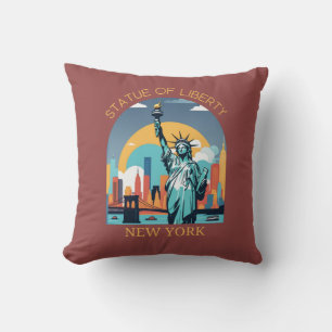 Coussin Statue de la Liberté, New York