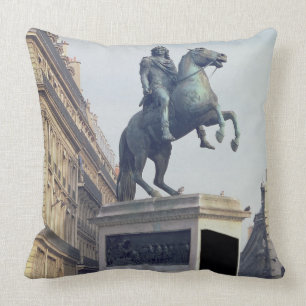 Coussin Statue équestre du Roi Louis XIV (1816-22) (bro