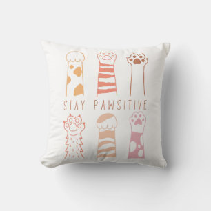 Coussin Stay Pawsitive