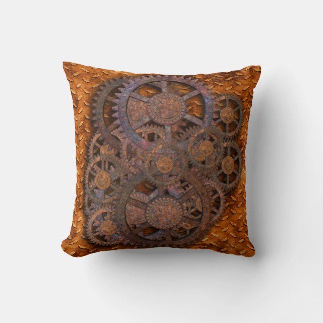 Coussin Steampunk (Recto)