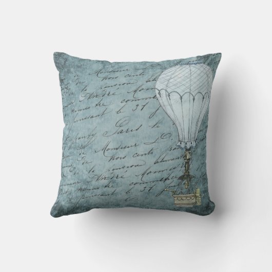 Coussin Steampunk Handwriting (Verso)