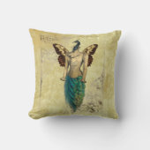 Coussin Steampunk Imaginaire Peacock Gold (Recto)