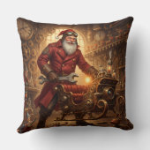 Coussin Steampunk Père Noël (Verso)