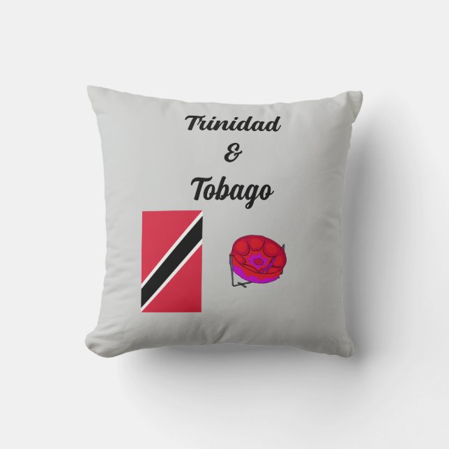 Coussin Steelpans de Trinité-et-Tobago  (Recto)