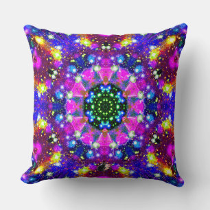Coussin Stellar Kaleid resplendissant