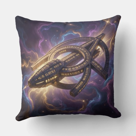 Coussin Stellar Path – Journey Through the Universe´14 (Verso)
