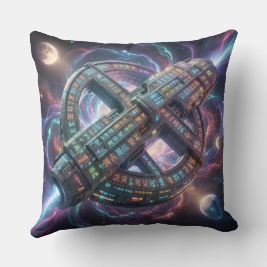 Coussin Stellar Path – Journey Through the Universe´8 (Verso)