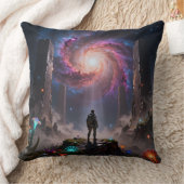 Coussin Stellar Path – Voyage à travers l'Univers (Couverture)