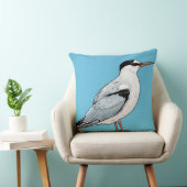 Coussin Sterne commune sur fond bleu (Chaise)