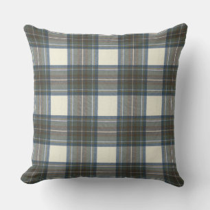 Coussin Stewart Blue Dress Original Tartan Carré