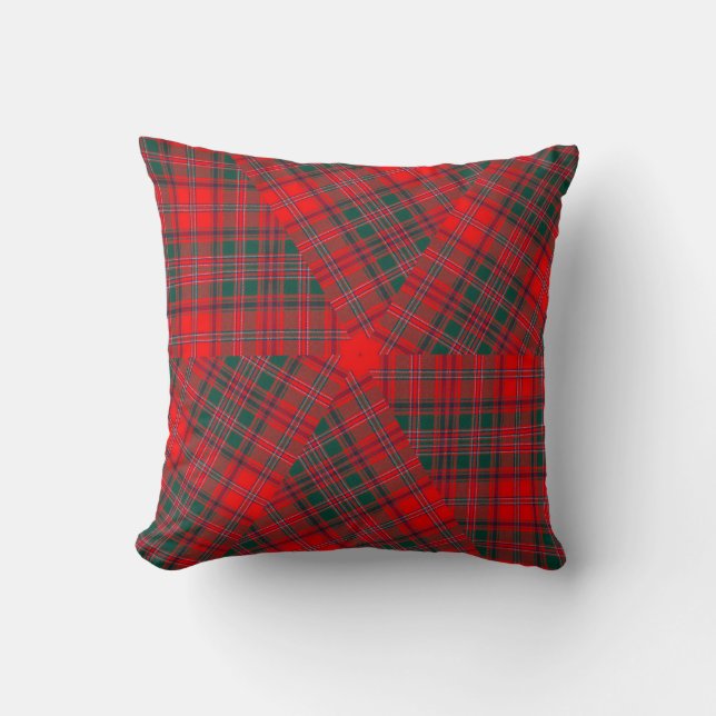 Coussin Stewart d'Appin Modern Tartan (Recto)