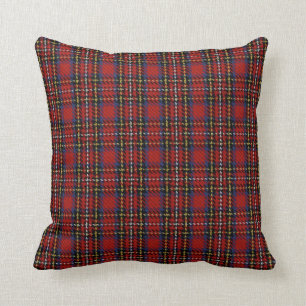 Coussin Stewart royal/coussin tartan Stuart