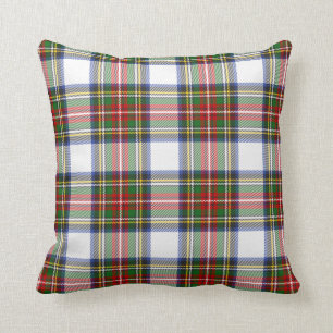 Coussin Stewart Royal Dress Plaid Scottish Motif