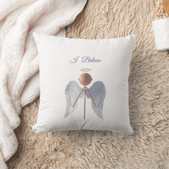 Coussin Stick Angel Je Crois (Couverture)