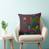 Coussin Sticker Carré Snake (Chaise)
