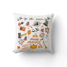 Stickers Halloween mignon et Éffrayant