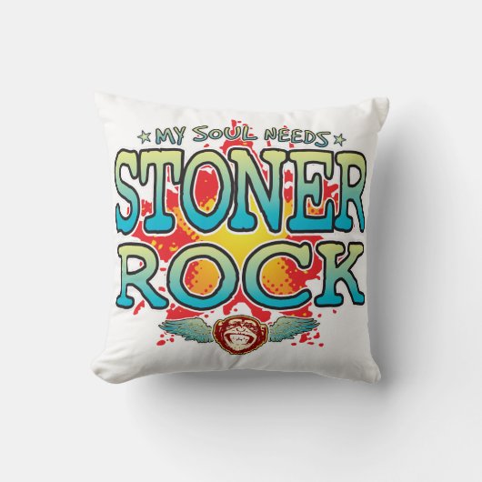 Coussin Stoner Rock Soul Cushion (Recto)