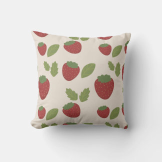 Coussin Strawberry Cream Pillow
