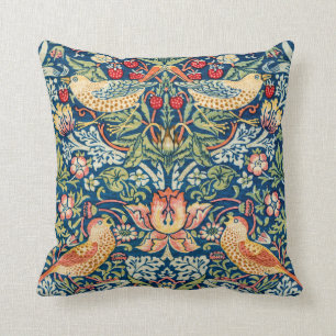 Coussin Strawberry Thief, William Morris