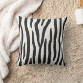 Coussin Striped.Zebra Fur Poster de animal Exotique réalis (Couverture)