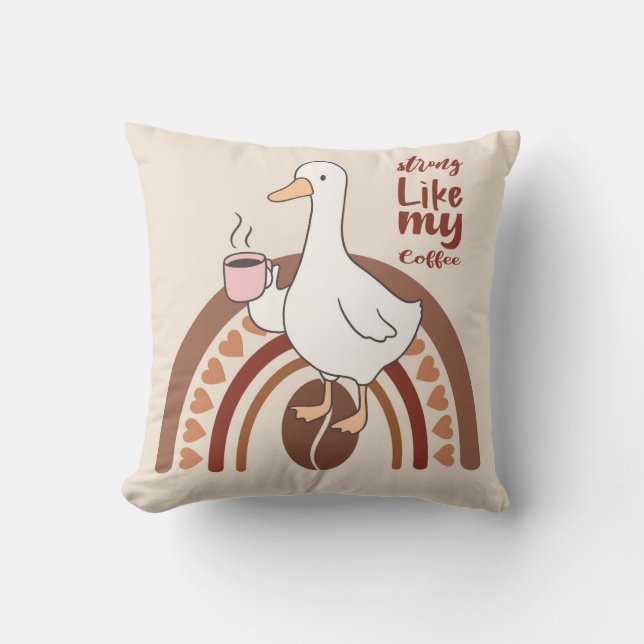 Coussin Strong Coffee (Recto)