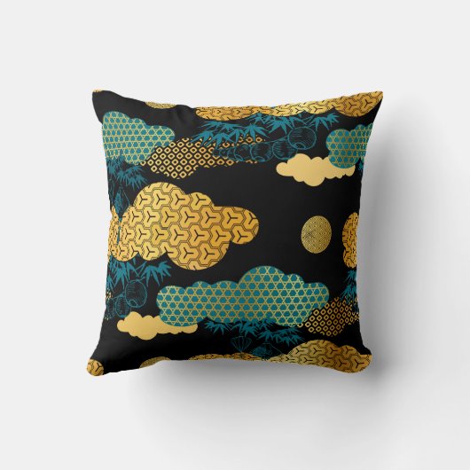 Coussin Style Art déco oriental (Verso)