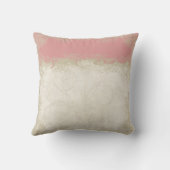 Coussin Style baroque Dentelle Rose Vintage (Verso)