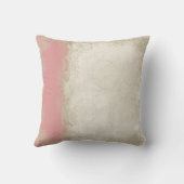 Coussin Style baroque Dentelle Rose Vintage (Verso)