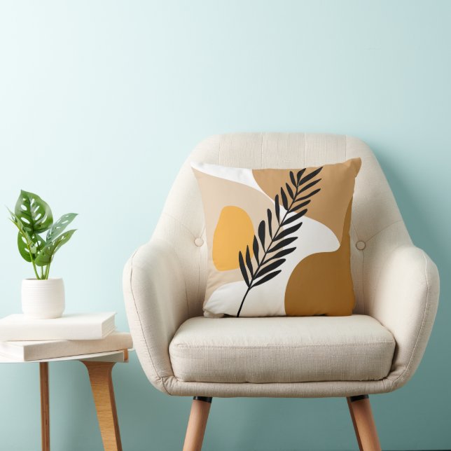 Coussin Style Boho couleur terre (Chaise)