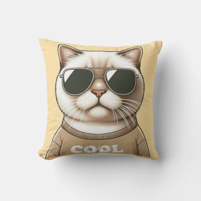 Coussin Style chat (Recto)