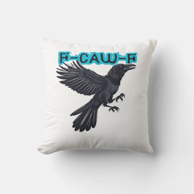 Coussin Style créatif décontracté F Caw F (Recto)