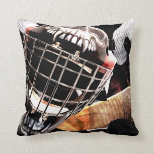Coussin Style de grunge de vitesse d'hockey