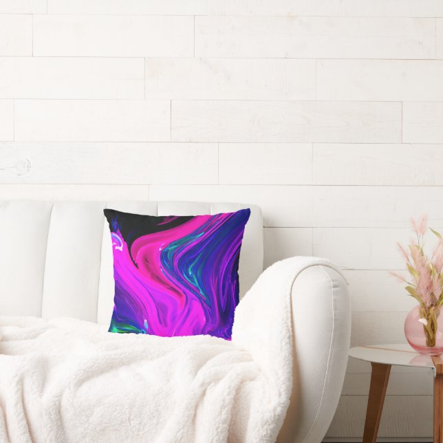 Coussin Style de lecture couleur dynamique (Canapé)