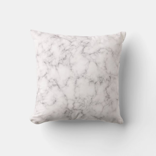 Coussin Style de marbre élégant (Recto)