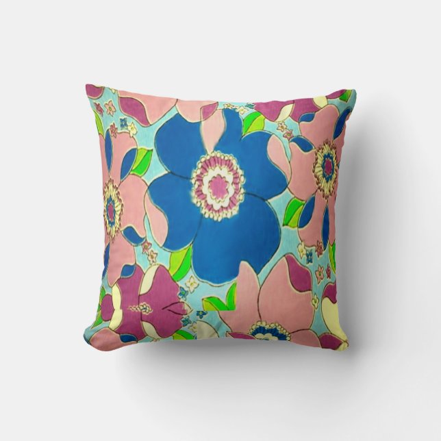 Coussin Style des années 1970 (Recto)