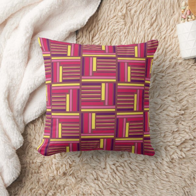 Coussin Style géométrique rétro (Couverture)