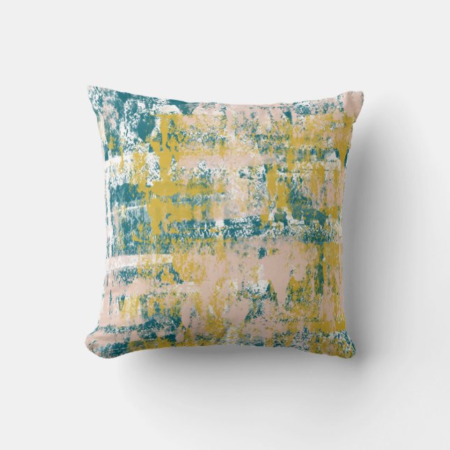 Coussin Style Graffiti coloré Grunge Peinture (Recto)