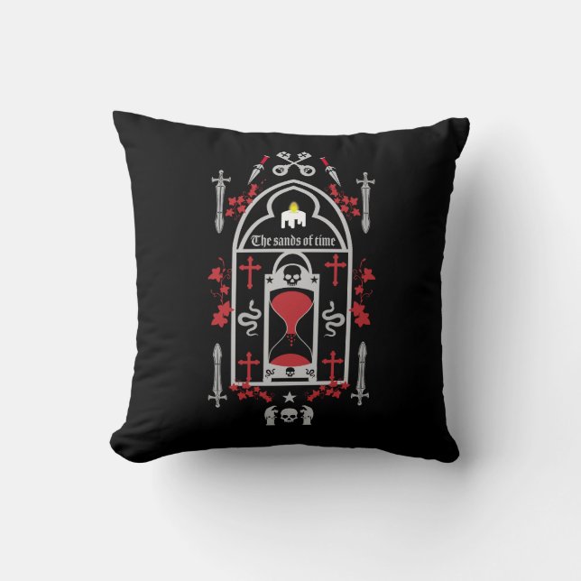 Coussin Style mode gothique (Recto)