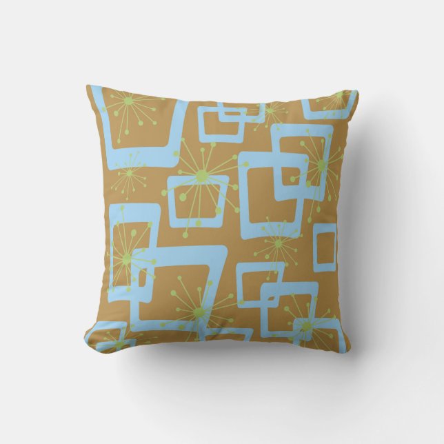 Coussin Style Modernité du Milieu du Siècle 11 (Recto)