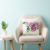Coussin Style paon (Chaise)