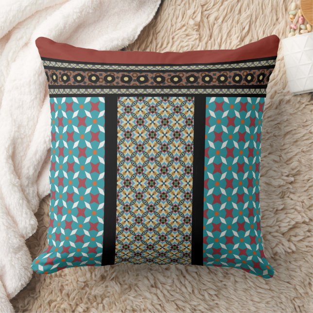 Coussin Style Patchwork mexicain 3 (Couverture)