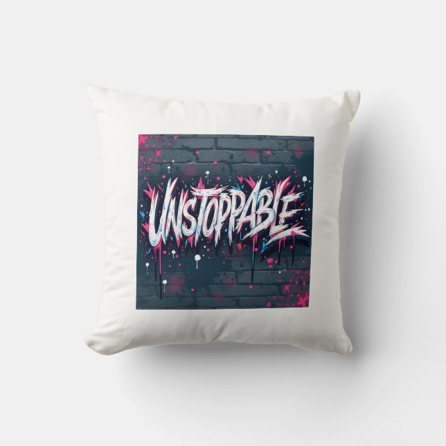 Coussin Style sauvage irrésistible (Recto)