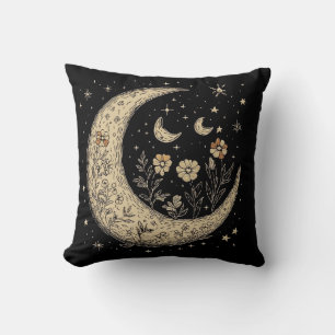 Coussin Style Stars Moons Boho