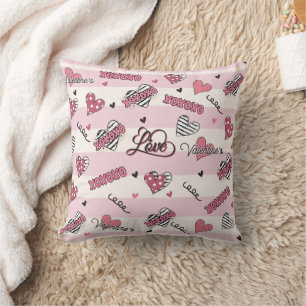 Coussin Style XOXO Valentine's Day