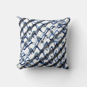 Coussin Styles Art Nouveau Motif Opart 